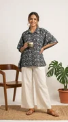 K 924 Vol 3 By Naisha Cotton Printed Ladies Kaftan Style Shirt Tops 
